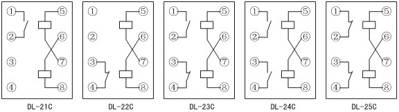 DL-24C內(nèi)部接線(xiàn)圖