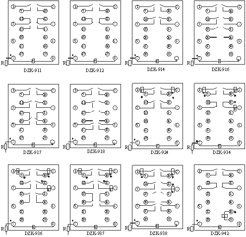 DZK-936內(nèi)線接線