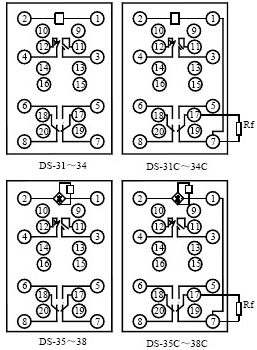 DS-36時間繼電器接線圖