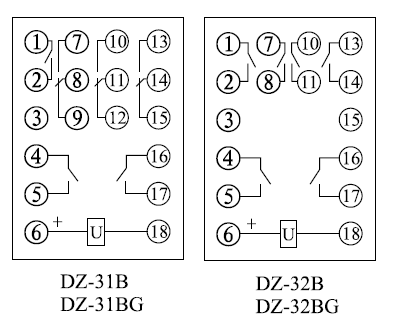 DZ-31BG接線圖