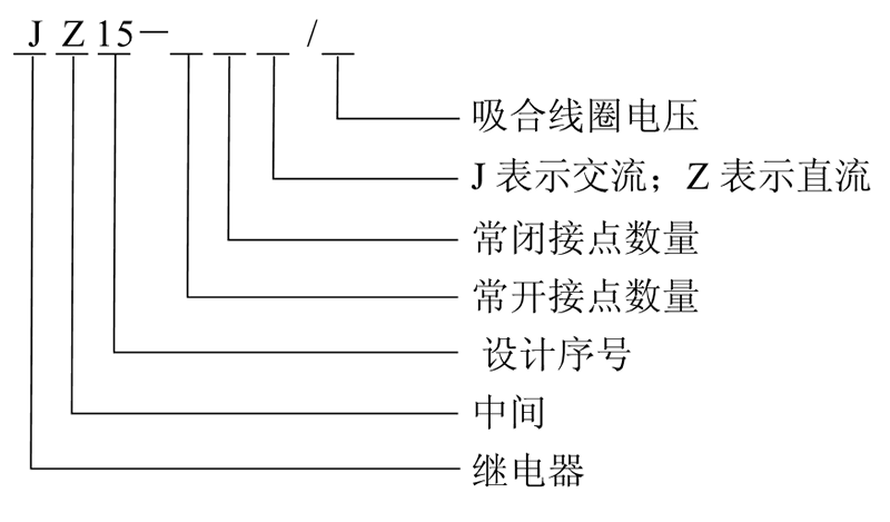 JZ15-44型號及含義