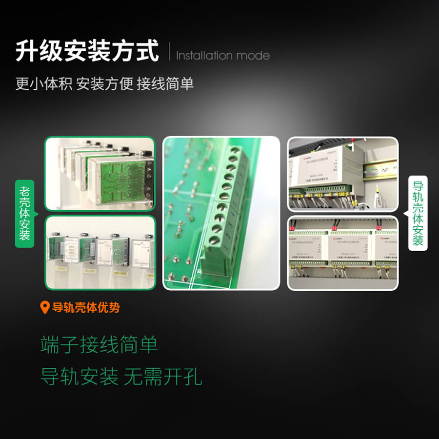 SRS-240VAC-6H-8A導軌安裝結構