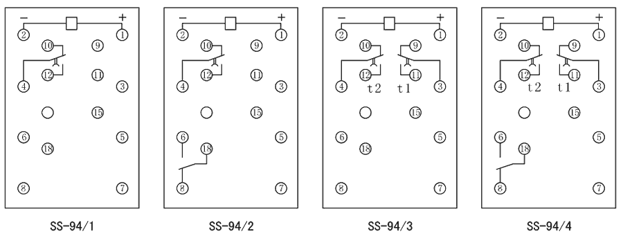 SS-94/2內(nèi)部接線圖