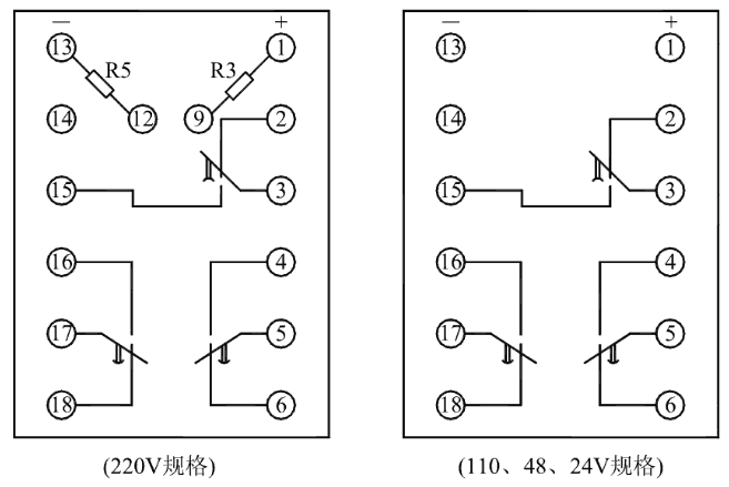 BS-11內(nèi)部接線圖