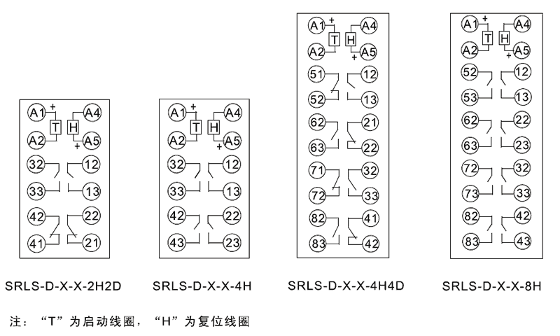 SRLS-D-220-220-2H2D內(nèi)部接線圖