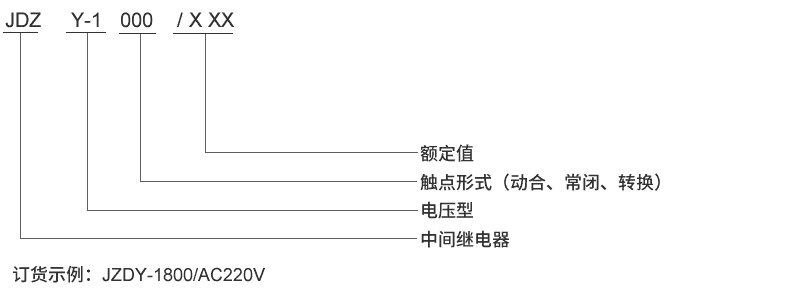 JDZY-1222型號及其含義