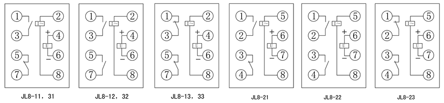 JL8-23內部接線圖