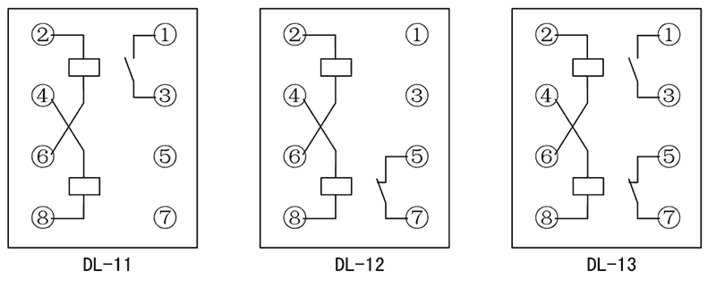 DL-13內(nèi)部接線圖