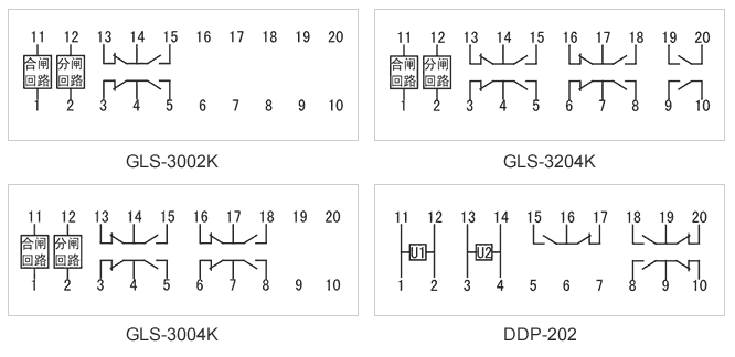 GLS-3204K內(nèi)部接線圖