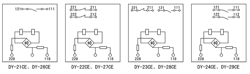 DY-26CE內(nèi)部接線圖