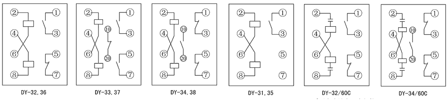 DY-32/60C內(nèi)部接線(xiàn)圖