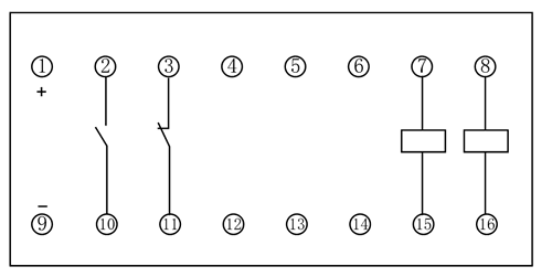 BT-1B/0.2內(nèi)部接線圖