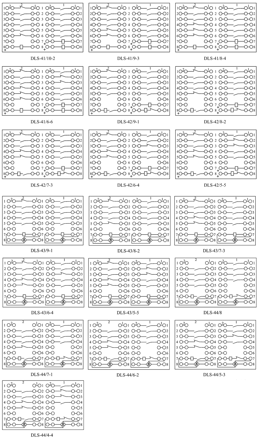 DLS-41/10-2內部接線圖